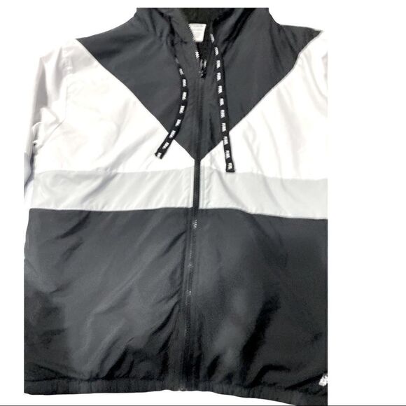 Victoria Secret Pink Color Block Anorak Sharpa Lined Jacket! - Picture 3 of 8
